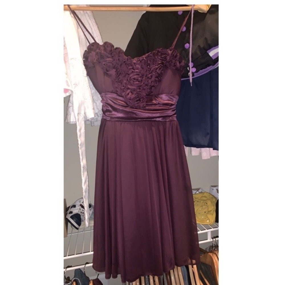 Purple dress